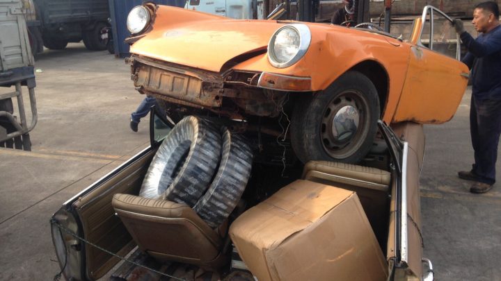 Porsche 912 delivered